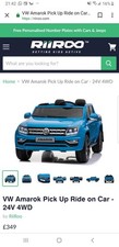 VW Amarok Pick up Ride on Car 24V 4WD