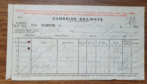 1892 cambrian railways - cambrian,