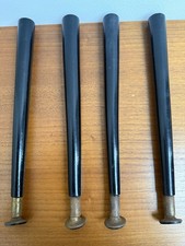 Mid Century Black Vinyl Coated