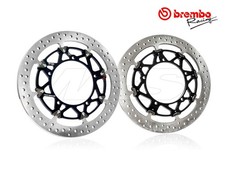 PAIR OF BRAKE DISCS T-DRIVE BREMBO RACING 330 FOR KAWASAKI ZX-10 RR 2017-2018