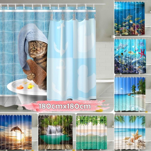Shower curtains waterproof - shower,