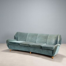 Vintage Bean-Shaped Sofa