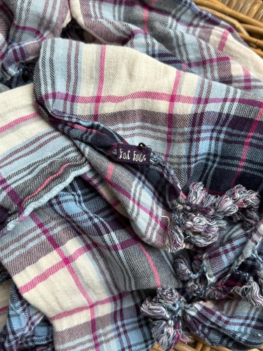Fat face scarf large cotton - face,