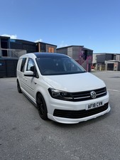 VW Caddy Maxi Factory Kombi 2018  DSG White Gloss Black Roof