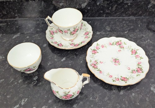 Aynsley grotto rose mixed set - rose,