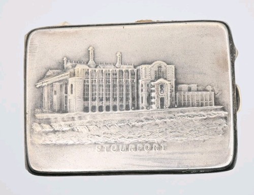 Antique stourpor match - antique, box