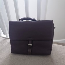 Filofax Leather Briefcase /