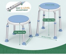 Adjustable Portable Bath Chair