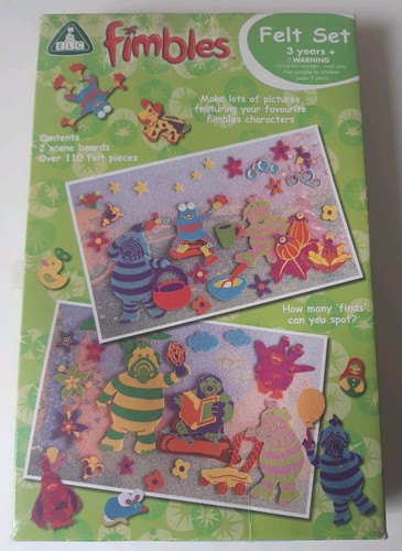 Vintage elc fimbles felt set - elc,