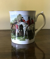Elizabethan Staffordshire Hunting Scene Mug