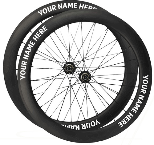 Personalized carbon wheelset - personalized,