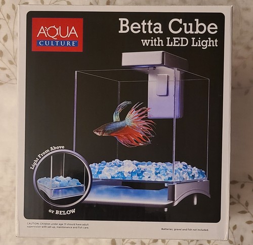 Aqua culture betta cube with - aqua,