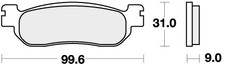 SBS Brake Pads Front For