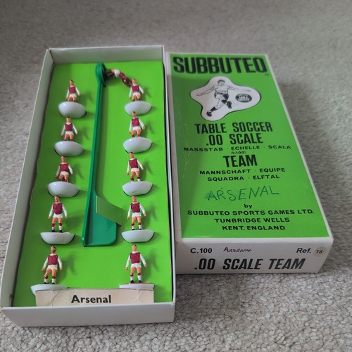 Subbuteo team ref - team,
