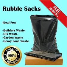 Black Rubble Sacks Strong