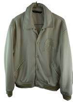 ZARA Beige Bomber Jacket size