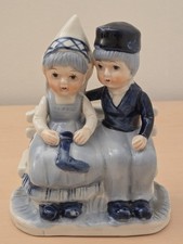 Delft Blue and White Girl and