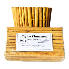 Ceylon True Cinnamon - 100% Pure Organic Ceylon Cinnamon Sticks from Sri Lanka