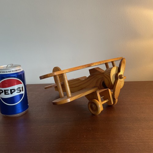 Vintage wooden carved single - ,