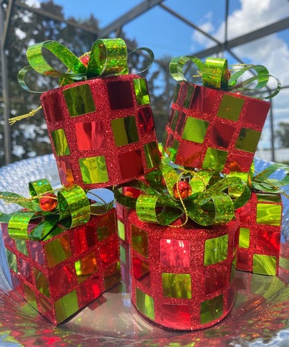 Christmas ornaments gift boxes - christmas,
