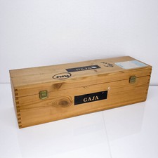 Rare Large Wine Box Crate GAJA