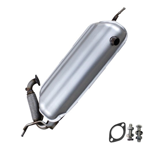 Stainless steel rear exhaust - stainless,