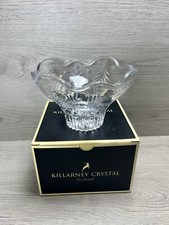 Vintage Killarney Crystal Starbright bowl, has original box, excellent condition