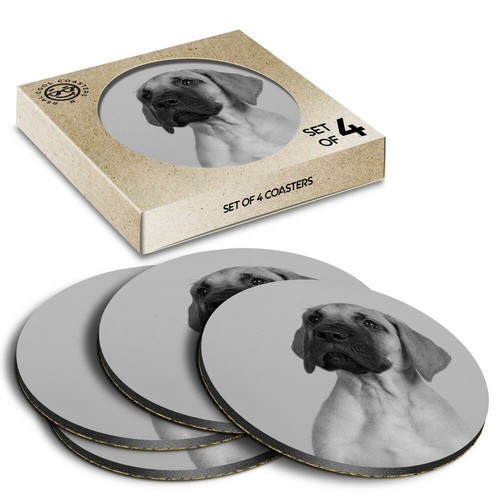 Boxed round coasters - boxed,