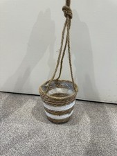 Hanging Woven Plant Pot Holder Small
