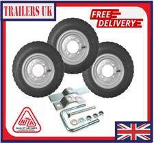 3X Trailer Wheel & Tyre 3.50"