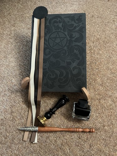 Witch casket writing set - witch,