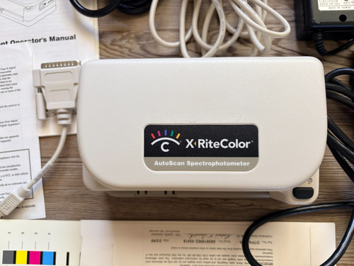 Rite dtp41 spectrophotometer - x-rite,