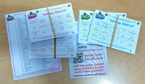 Bingo rock roll qr - bingo,