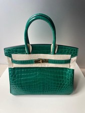 Hermes Birkin 30 Emerald Green