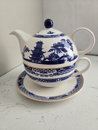Ringtons blue willow - blue, for