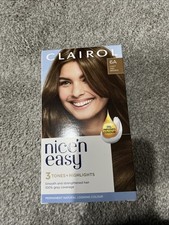 Clairo Nice N Easy Hair Colour Light Ash Brown Shade 6A