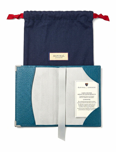 Aspinal london blue smooth - london,