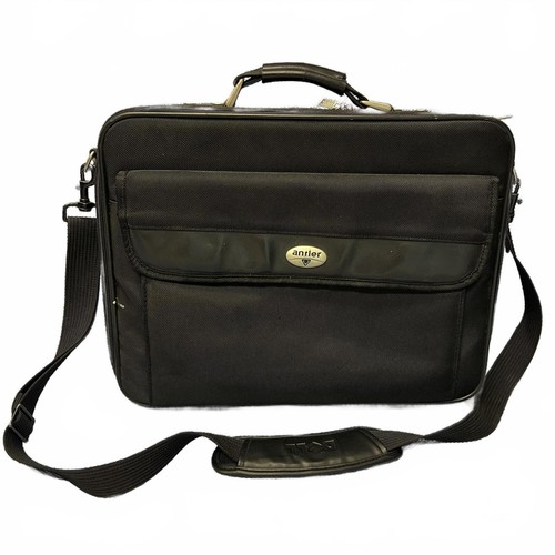 Antler black laptop - laptop, messenger