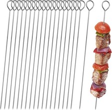 20-60pcs 30cm BBQ Skewers