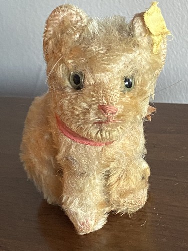 Early steiff mini mohair kitty - steiff,