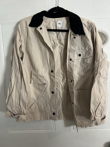 Vans beige jacket size - beige,