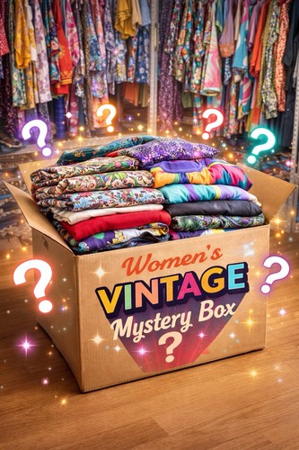 Women vintage mystery - vintage, box