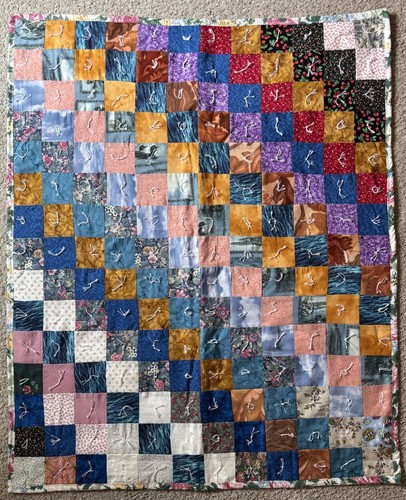 Antique zigzag block design - antique,