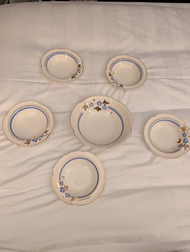Art deco serving bowl - deco,