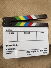 Professional Movie Scene Clapperboard Director's Clapper
