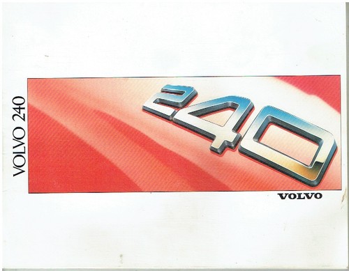 Volvo 240 - ,, glt)