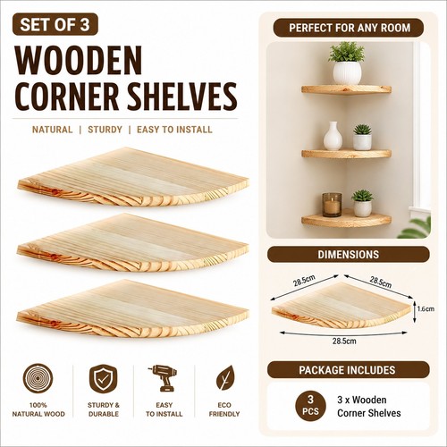 Set corner pine wooden - of,