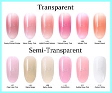 GDI NAILS - CLEAR TRANSLUCENT
