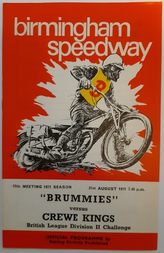 Birmingham crewe speedway - birmingham,