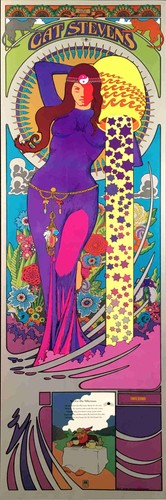 Cat stevens poster tea for - cat,